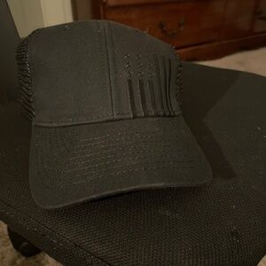 Black America Fitted Cap (Snap-Back)